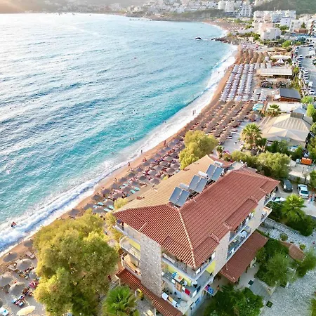 Potam'sea Bliss 7 - Front, Sun Beds & Parking Himara